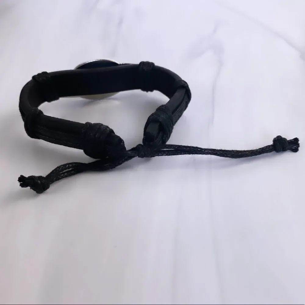 “I Can’t Breathe” Black Adjustable Bracelet OS